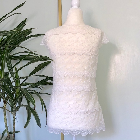 🔴 Last chance!! Vintage layered lace top - Picture 4 of 8